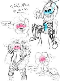 Post 1717413: Flowey Omega_Flowey Sans Undertale