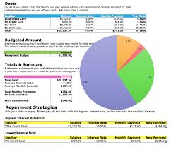 getting out of debt with the debt reduction spreadsheet 2019