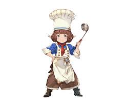 Chef Bridgette Granbluefantasy Character Design Game Character Design Dnd Characters