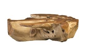 Teak Root Coffee Table Round