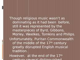 The seventeenth century (oxford, 1992) j.p. English Music Online Presentation