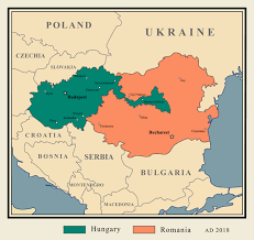 Szekely Corridor By Gouachevalier With Images Historical Maps Europe Map Hungary