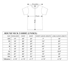 Step By Step Polo Shirt Measurement Process With Size Chart