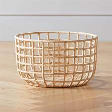 I will be uploading more craft tutorials in the near future! Scaffold Round Open Weave Natural Rattan Basket