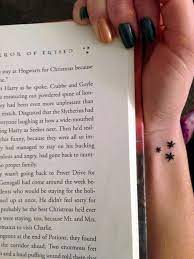 40 Unique And Brilliant Subtle Tattoo Designs Bored Art Harry Potter Star Tattoo Harry Potter Tattoos Star Tattoos