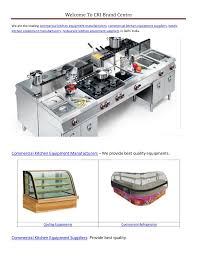 Maybe you would like to learn more about one of these? Commercial Kitchen Equipment