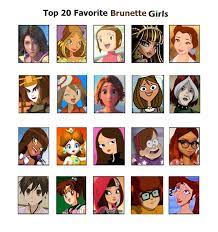 31 female characters with short, brown hair. Brown Hair Disney Girl Cartoon Characters Novocom Top
