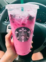 Mango Dragonfruit Refresher With Coconut Milk Starbucks Drinks Starbucks Recipes Caribou Drinks