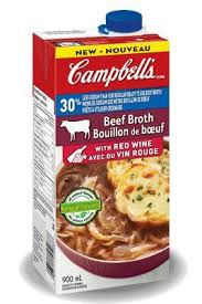This ingredient shopping module is created and maintained by a third. Campbell S 30 Less Sodium Beef Broth With Red Wine French Onion Soup Easy Recipes French Onion Soup Recipe