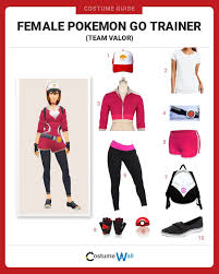 Dress Like Female Pokemon Go Trainer (Valor) Costume | Halloween and Cosplay  Guides