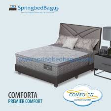 Harga yang ditawarkan spring bed ini adalah: Jual Spring Bed Comforta Premier Comfort Spring Bed Bagus