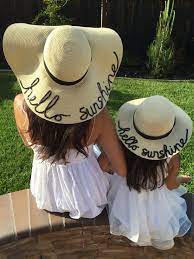 Hello Sunshine Treehouse Threads Summer Hats Sun Hats Floppy Sun Hats