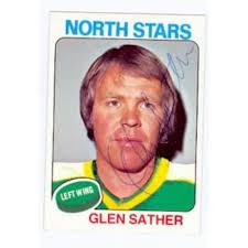 Nick Beverley autographed hockey card (Minnesota North Stars) 1978 Topps  #111