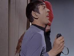 Image result for captain kirk throws finger