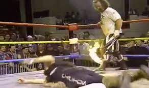 Cactus jack vs terry funk deathmatch /w foley commentary. Ecw Cactus Jack Vs Terry Funk Flaming Iron On Make A Gif