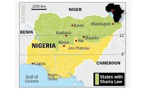Map showing states with Sharia law in the Northern region In November... |  Download Scientific Diagram