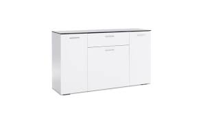 L sideboard 140 cm typen von sideboard 140 cm jeder kunde hat einen anderen geschmack, und dementsprechend gibt es mehrere arten von x, die es fast. Kommode Magic Sideboard Anrichte In Weiss Hochglanz Beton Dunkel 140 Cm