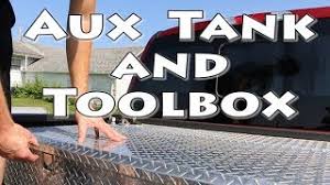 4statetrucks.com has been visited by 10k+ users in the past month Rds Fuel Transfer Tank Auxiliary Fuel Tank Toolbox Combo 97 Gallon Model 71799 Youtube