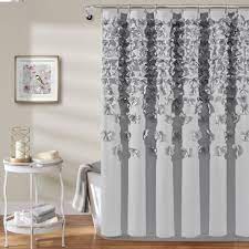 If you used a shade on the window that was mounted inside the window trim, then they could be at different heights. Lucia Shower Curtain Lush Decor Www Lushdecor Com Lushdecor
