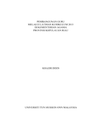 The acronym /abbreviation/slang gsts means guru sandaran terlatih siswazah. Top Pdf Kepulauan Riau 1library