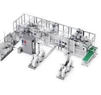 China PP Woven Block Bottom Valve Sack Making Machine ...