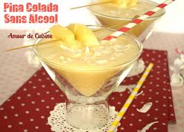 Pina Colada Boisson Fraiche Sans Alcool Amour De Cuisine Recette Pina Colada Recette Cocktail Sans Alcool Pina Colada Sans Alcool