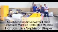 Nonwoven Embossing Machine|Nonwovens Fabric Perforated Machine|Baby Diaper  Embossed Machine