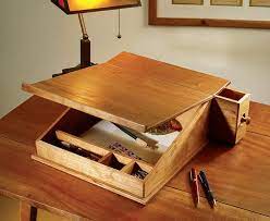 Portable Writing Desk Popular Woodworking Magazine Popular Woodworking Diy Woodworking Woodworking Furniture