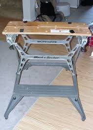 Black And Decker Workmate 225 Manual Is The Workmate 225 A Worthwhile Puchase By Paul Stoops Lumberjocks Com Woodworking Community Black Decker Portable Workbench Workshop Bench