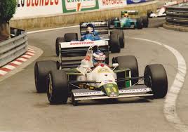 mika pauli hakkinen fin team lotus lotus 102b judd ev 3 5 v8 ret followed by thierry boutsen in the ligier js35 and maurici mika hakkinen monaco mika