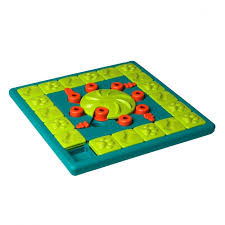 Our level 1 dog games are the 'easiest' of the pack. Nina Ottosson By Outward Hound Multipuzzle Interactive Treat Puzzle Dog Game Blue One Size
