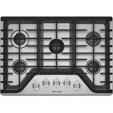 kitchenaid cooktops kcgs350ess (gas