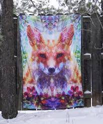 Divine Fox Tapestry