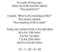 The Ultimate Question Of Life The Universe And Everything Answer The Answer To Life The Universe And Everything Science Quotes Funny This Or That Questions Meaning Of Life