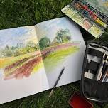 Drawing Outside at Willowood with artist Jane...
