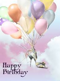 Elegant Birthday Wishes For A Lady Happy Birthday Shoes Heels Balloons Happy Birthday Woman Happy Birthday Gorgeous Happy Birthday Messages