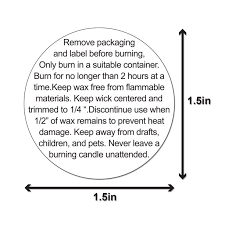 Here you can explore hq warning label transparent illustrations, icons and clipart with filter setting like size, type, color etc. Officesmartlabels 1 5 Round Candle Warning Labels For Retail Packaging White Black 300 Labels Per Roll Walmart Com Walmart Com