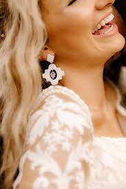 Handmade Polymer Clay Earrings, Clay Earrings, Bride Accessories, Bride  Earrings, Statement Earrings, Wedding Statement Earrings, Earrings