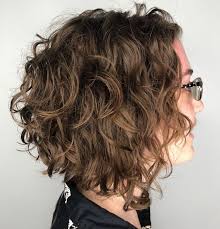 Bob hairstyle for round face. 65 Different Versions Of The Curly Bob Hairstyle Hairstyle Women Wavy Bob Hairstyles Curly Inverted Bob Curly Hair Styles Naturally