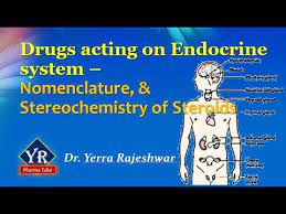 Drugs Acting On Endocrine System Nomenclature Stereochemistry Of Steroids R Pharma Tube Youtube