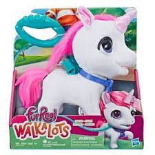 Furreal Walkalots Big Wags Unicorn Fur Real Friends Unicorn Stuffed Animal Pet Toys