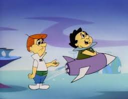 The family's apartment is huge, colorful. Christmas Tv History A Jetson Christmas Carol 1985