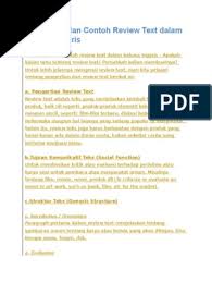 Review text film beserta generic structure. Contoh Resensi Film Dalam Bahasa Inggris Pigura