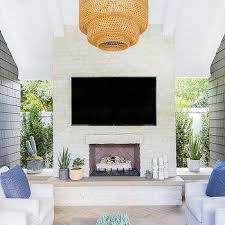 Check spelling or type a new query. Cream Stone Patio Fireplace Design Ideas
