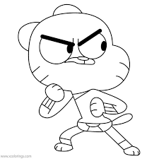 If your child loves interacting. El Asombroso Mundo De Gumball Para Colorear In 2021 Gumball World Of Gumball Coloring Pages