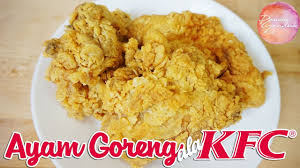 Resep membuat ayam goreng tepung ala kentaki. Resep Ayam Goreng Ala Kfc Youtube