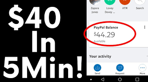 Earn Free Paypal Money In 5 Minutes By Posting On Social Media 40 In Paypal Cash Money Blogging Paypal