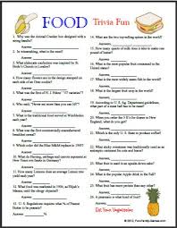 Christmas trivia questions and answers printable: Our Food Trivia Game Also Includes A Fast Food Trivia Game