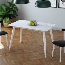Silla de cocina modelo lucía, con estructura cilíndrica metálica de alta calidad en color plata. Conjunto Mesa Fija Y Sillas De Cocina Madera Barnizada