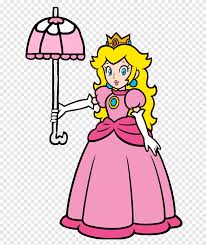 Princess Peach Mario Bros. Princess Daisy Yoshi Super Mario, Peach Parasol,  child, toddler png | PNGEgg